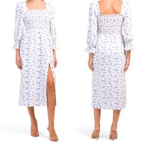 House of Harlow linen floral dress